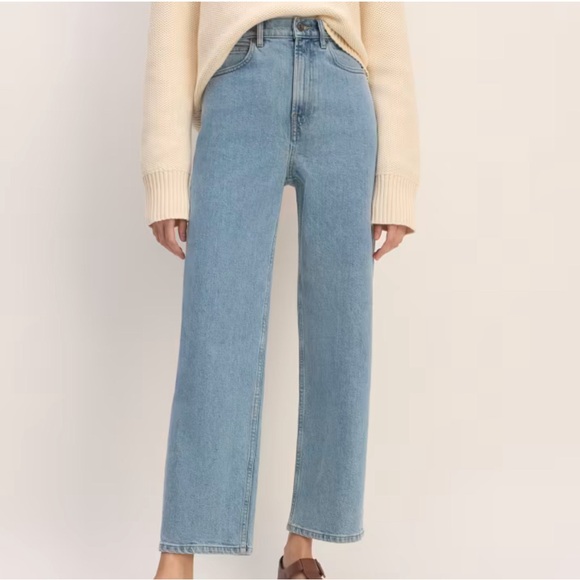 Everlane The Way High Jean in Light Wash - Picture 1 of 9